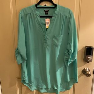Torrid Georgette Pullover Blouse